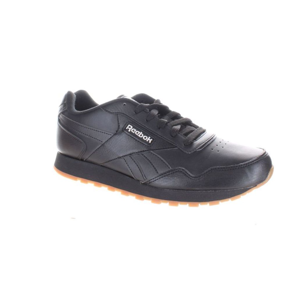 Reebok Mens Classic Harman Black/Gum Running Shoes Si… Gem